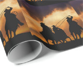 Cadeauverpakking voor cowboy cadeaupapier (Rol Hoek)