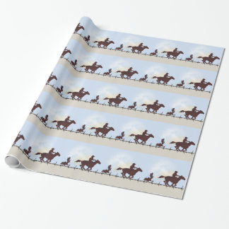Cadeauverpakking voor Cowboy met Prikkeldraad Cadeaupapier