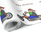 Cadeauverpakking voor man-routines cadeaupapier (Rol Hoek)