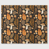 Cadeauverpakking voor paddenstoelen | Najaarschotp Cadeaupapier (Vlak)