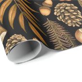 Cadeauverpakking voor paddenstoelen | Najaarschotp Cadeaupapier (Rol Hoek)