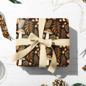 Cadeauverpakking voor paddenstoelen | Najaarschotp Cadeaupapier