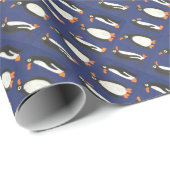 cadeauverpakking voor pinguïns cadeaupapier (Rol Hoek)