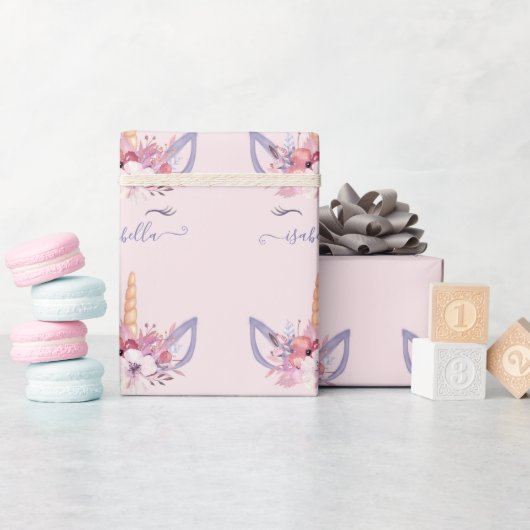 Cadeauverpakking voor Unicorn Cadeaupapier (Baby Shower)
