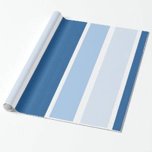 Cadeauverpakkings papier Baby Blues Streep