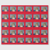 Cadeauverpakkings papier reddingskat (Vlak)