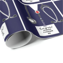 Cadeauverpakkingspapier voor afgestudeerde verplee