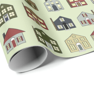 Cadeauverpakkingspapier voor makelaar cadeaupapier