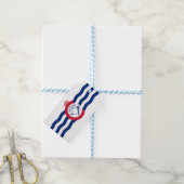 Cadeauvlag met Label van Cincinnati City, Verenigd Cadeaulabel (Met Touw)