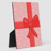 cadeauwikkel lint fotoplaat (Zijkant)