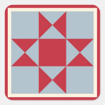 Cadeauwikkelbenodigdheden - Ohio Star Quilt Block