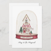 Cadeauwinkel Christmas Kaart (Voorkant / Achterkant)