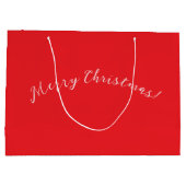 Cadeauzak CAVIA VARKEN IN EEN KERSTHOED Groot Cadeauzakje (Achterkant)