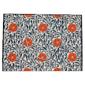 CADEAUZAK CHINEES BLOEMPATROON GROOT CADEAUZAKJE (Achterkant)