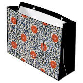 CADEAUZAK CHINEES BLOEMPATROON GROOT CADEAUZAKJE (Achterkant Gekanteld)