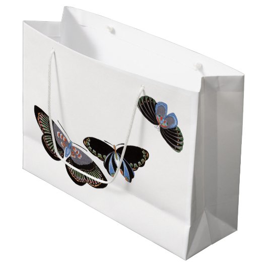 CADEAUZAK CHINESE VLINDERS GROOT CADEAUZAKJE (Voorkant Gekanteld)