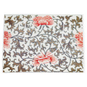 CADEAUZAK MET CHINEES BLOEMPATROON GROOT CADEAUZAKJE (Voorkant)