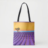 Cadeauzak met lavendel tote bag (Voorkant)