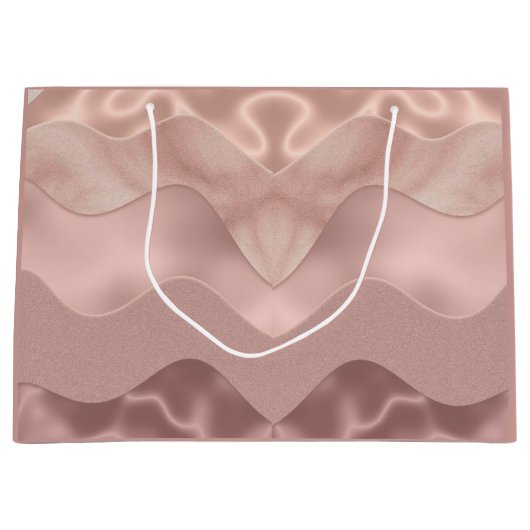 Cadeauzak roze patroon groot cadeauzakje (Voorkant)