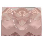 Cadeauzak roze patroon groot cadeauzakje (Achterkant)