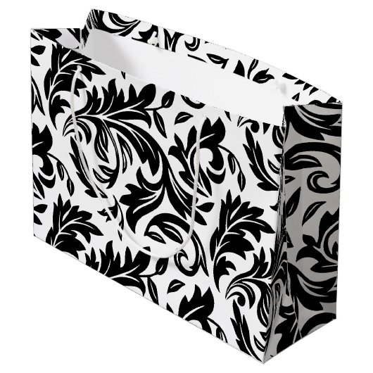 Cadeauzak Wit - P0358 Groot Cadeauzakje (Achterkant Gekanteld)