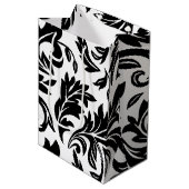 Cadeauzak Wit - P0358 Medium Cadeauzakje (Voorkant Gekanteld)