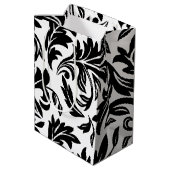 Cadeauzak Wit - P0358 Medium Cadeauzakje (Achterkant Gekanteld)