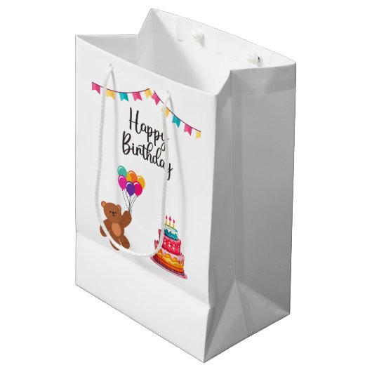 Cadeauzakje (Voorkant Gekanteld)