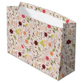 Cadeauzakje met herfst patroon (Achterkant Gekanteld)