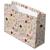 Cadeauzakje met herfst patroon (Voorkant Gekanteld)