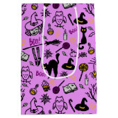 Cadeauzakjes voor Halloween. Medium Cadeauzakje (Achterkant)