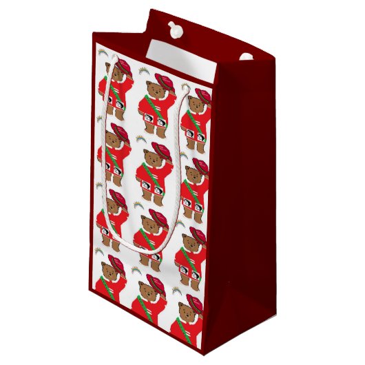 Cadeauzakken - Design 02 Klein Cadeauzakje (Voorkant Gekanteld)