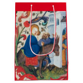 CADEAUZAKKEN GEBOORTEPLAATS RENAISSANCE SCHILDERIJ MEDIUM CADEAUZAKJE (Achterkant)