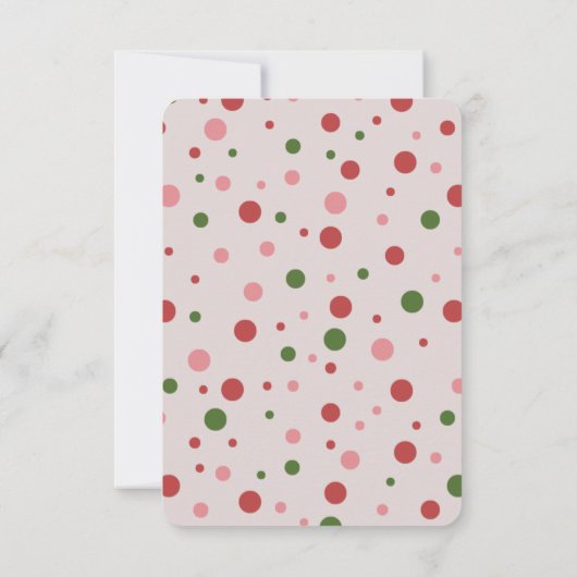 Cadebox Aangepaste foto-inktfeestdag Bedankkaart (Achterkant)