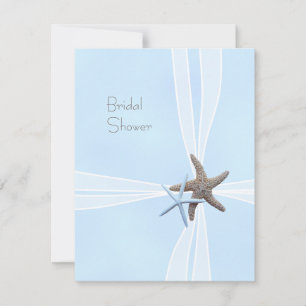 Cadebox Blue Starfish Shower-uitvindingen Kaart