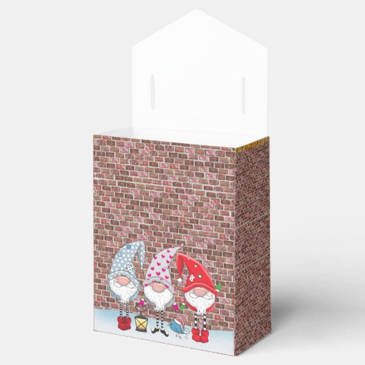 Cadebox voor Santa's Workshop Bedankdoosjes (Geopend)