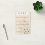 Cadelijst, seizoensgebonden kerstmis maretak post-it® notes (Kantoor)