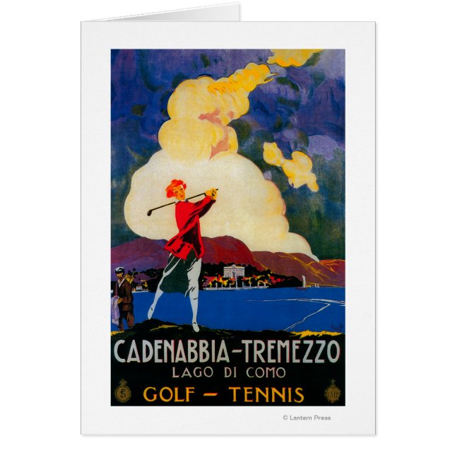 CadenabbiaTremezzo Oude PosterEuropa (Voorkant)