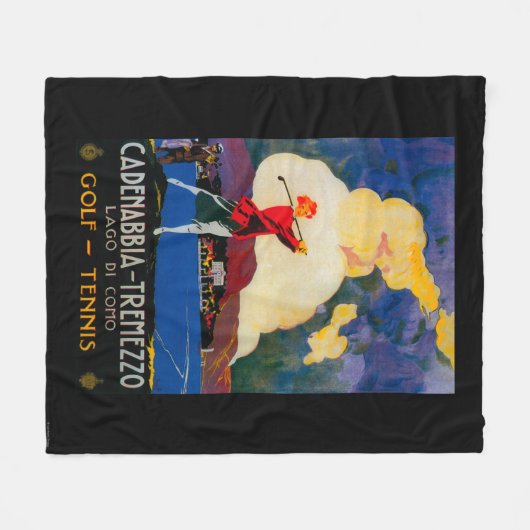 CadenabbiaTremezzo  PosterEurope Fleece Deken (Voorkant (Horizontaal))