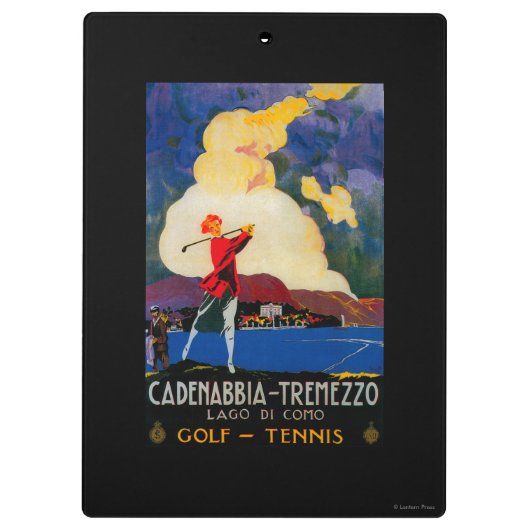 CadenabbiaTremezzo PosterEurope Klembord (Achterkant)