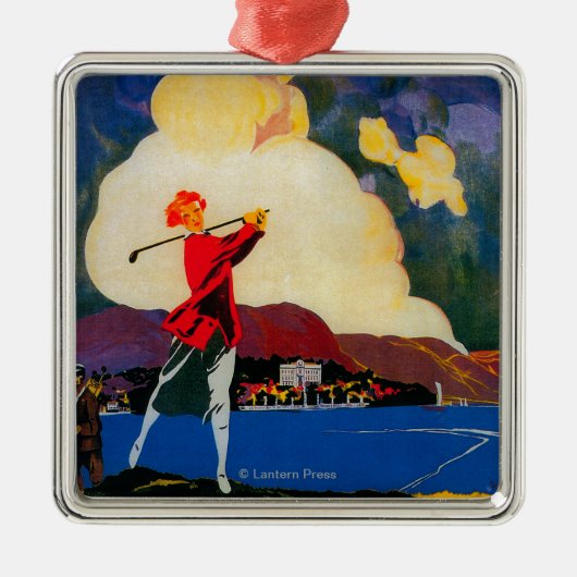 CadenabbiaTremezzo  PosterEurope Metalen Ornament (Voorkant)