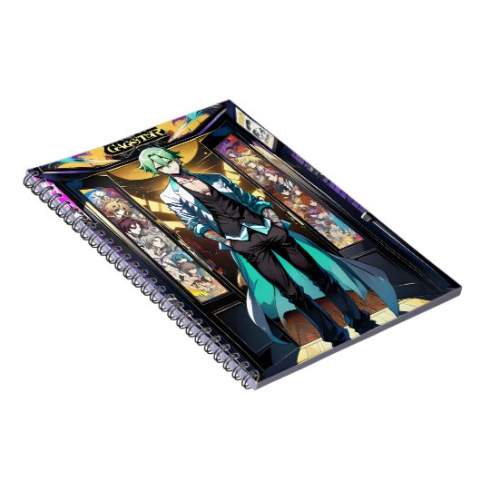 Caderno Anime Mistério no Centro Notitieboek (Rechterzijde)