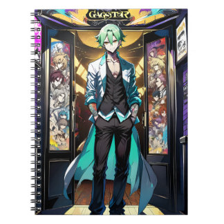 Caderno Anime Mistério no Centro Notitieboek