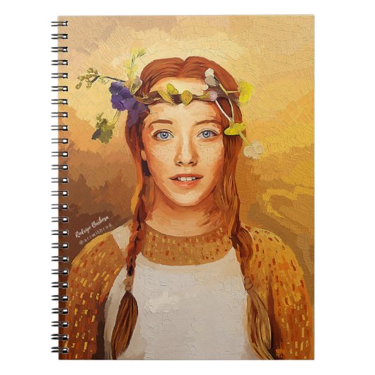 Caderno - Anne met een E Notitieboek (Voorkant)