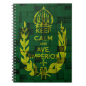 Caderno Ave, Império! Notitieboek (Voorkant)