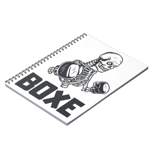 Caderno Boxe / Boxing Notitieboek (Linkerzijde)