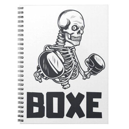 Caderno Boxe / Boxing Notitieboek (Voorkant)