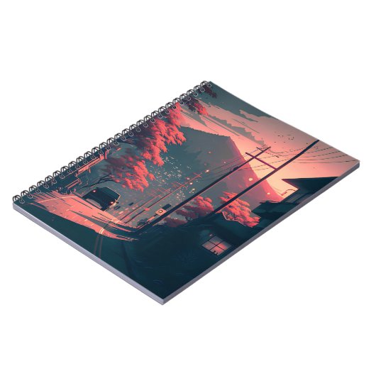 Caderno capa esthetica, Lo-fi Notitieboek (Linkerzijde)