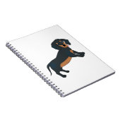 Caderno Dachshund Notitieboek (Rechterzijde)