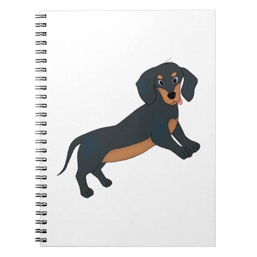 Caderno Dachshund Notitieboek (Voorkant)